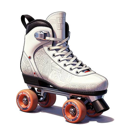 Fantasy JRPG Hip Hop Rollerblade Design