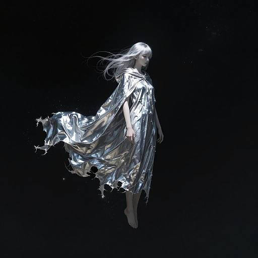 Melancholy Dreamer in Cosmic Void