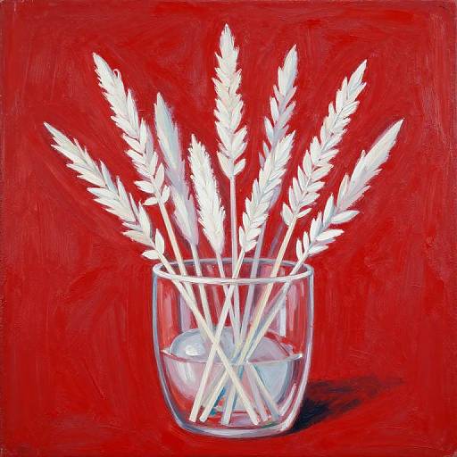 Red White Scented Fine Art