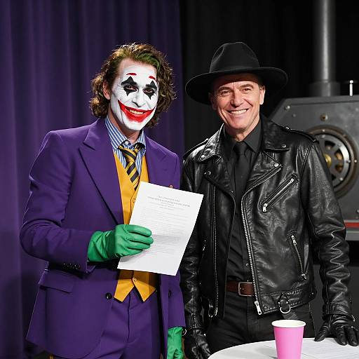 Mysterious Meeting in a Dark Room