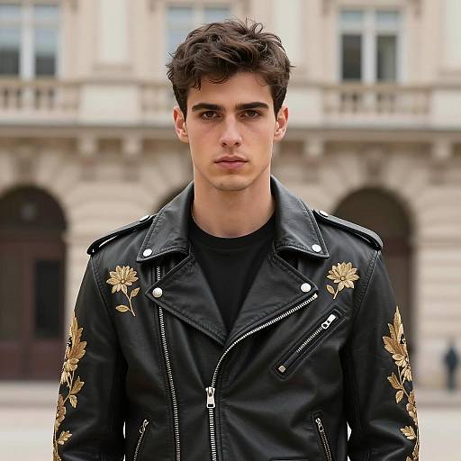 Photorealistic Fashion Portrait of a Man