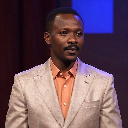 Stylish Portrait of a Black Man