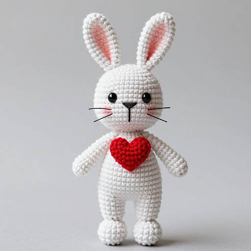 Handcrafted Crochet Rabbit Doll