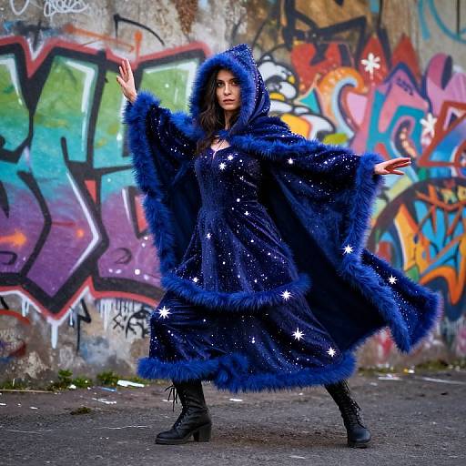 Celestial Mage in Action Pose