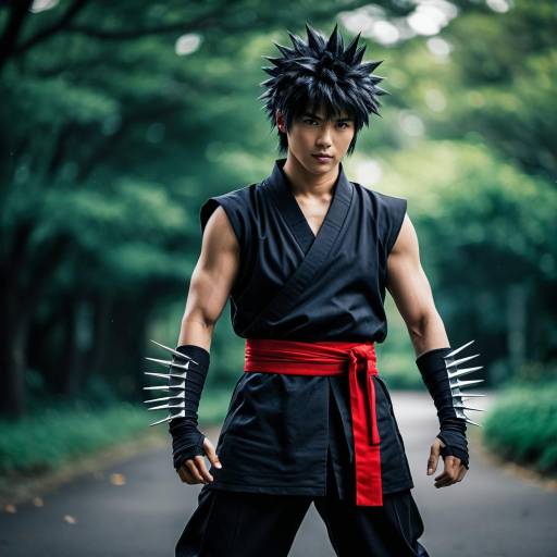 Bold Hiei Cosplay Costume Design Ideas