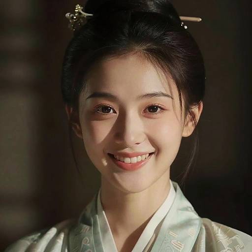 Stunning Taiwanese Girl in Traditional Attire