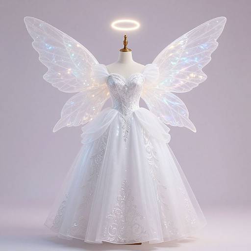 Ethereal Cinderella Angel Costume
