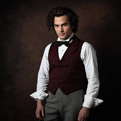 Victorian Sweeney Todd Character Portrait