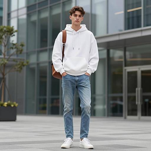 Urban Fashion Portrait in Daylight