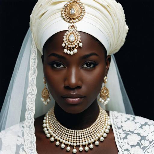 Yoruba Bride in Traditional Wedding Attire