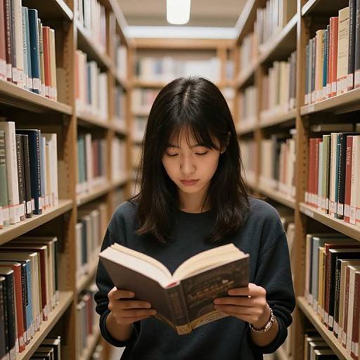 Silent Library for the Deaf Reader