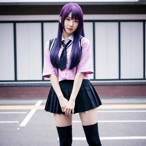 Stylish Hitagi Senjougahara Cosplay Costume