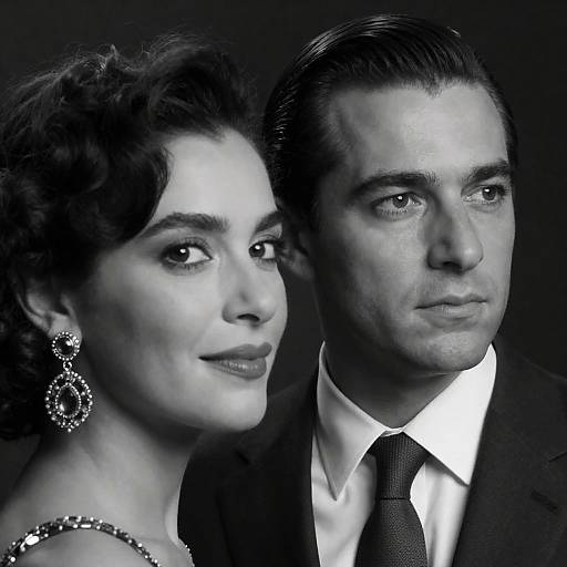 Elegant Black and White Portraits