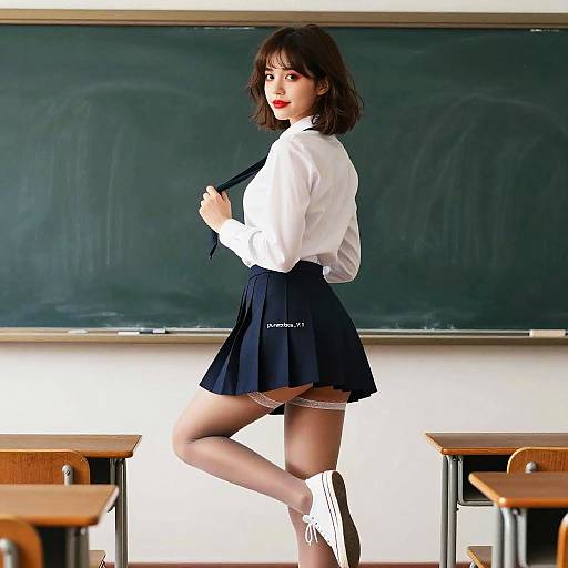 Realistic NSFW 8K Girl Cover Art