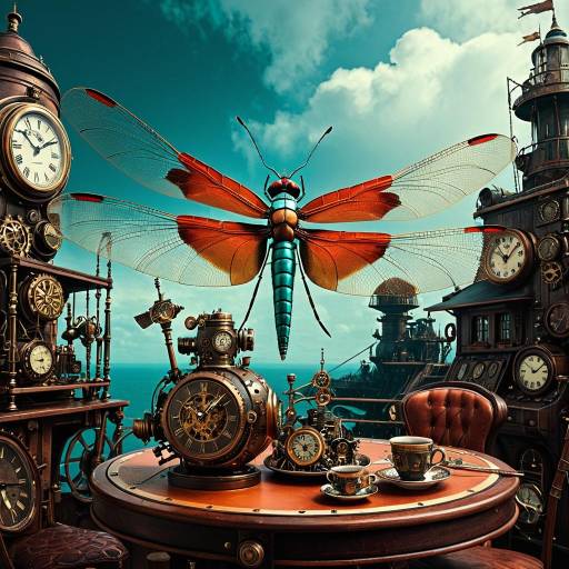 Steampunk Dragonfly: A Coral Adventure Steampunk Dragonfly: A Coral Adventure