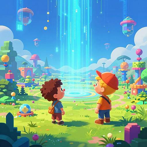 Calvin and Hobbes in Virtual Reality