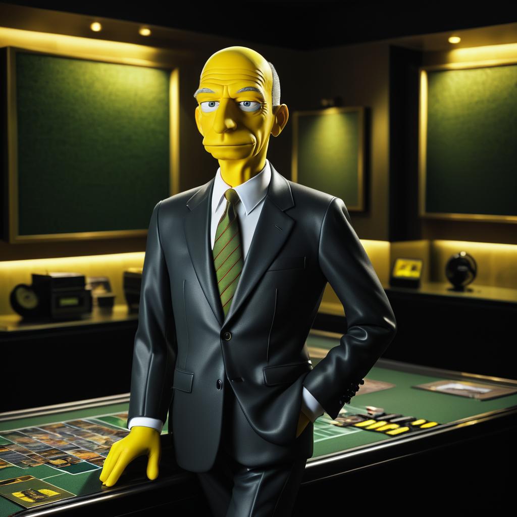 Photorealistic Mr. Burns from The Simpsons