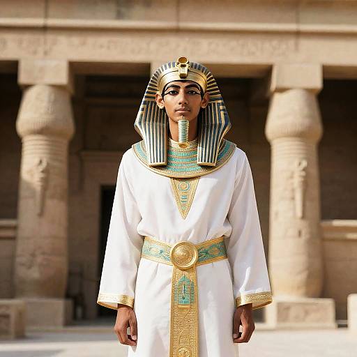 Male Egyptian in Traditional Costume