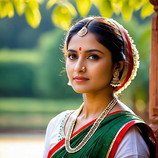Cinematic Portrait of a Bengali Beauty