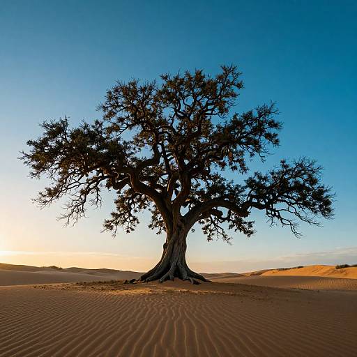 Surreal Seascape with Ancient Oak