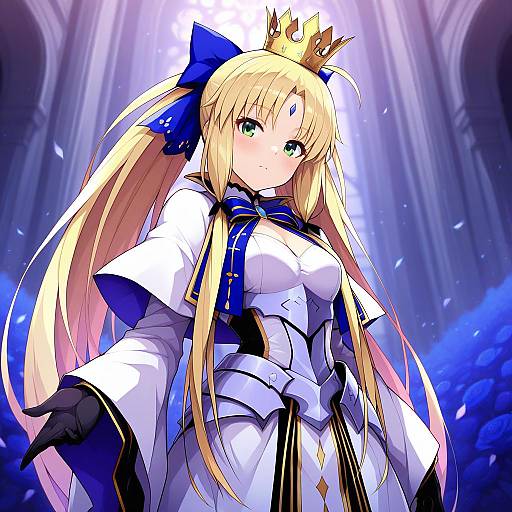 Illustration of Artoria caster (third ascension) (fate), fate/grand order in the style of Waero
