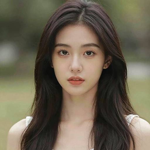 Photorealistic Portrait of a Single Girl