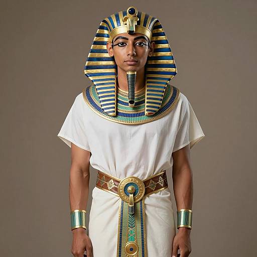 Man in Ancient Egyptian Costume