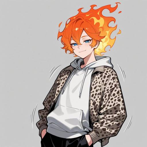 Lanky Youth with Freckles and Curls Lanky Youth with Freckles and Curls