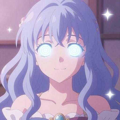 Dreamy Anime Girl Hypnosis Scene