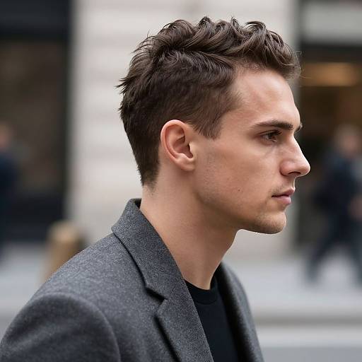 Urban Style: Fit European Man Candid