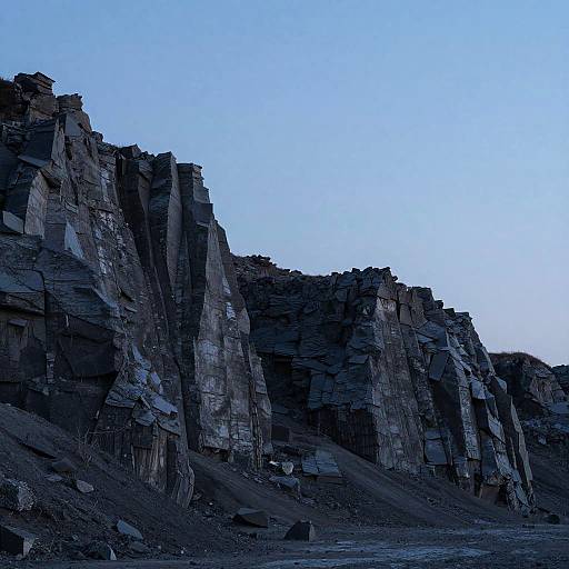 Minimalist Frosty Blue Plateau