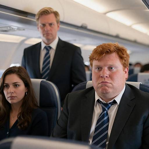 Candid Cabin Moments: Airplane Dynamics