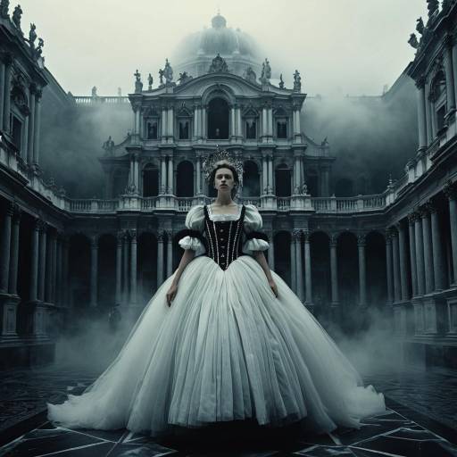 Dynamic Neo Baroque 3D Fashion Animation