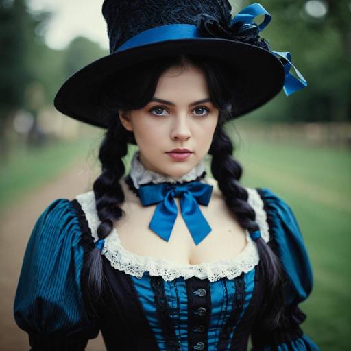Victorian Harlot Costume Portrait