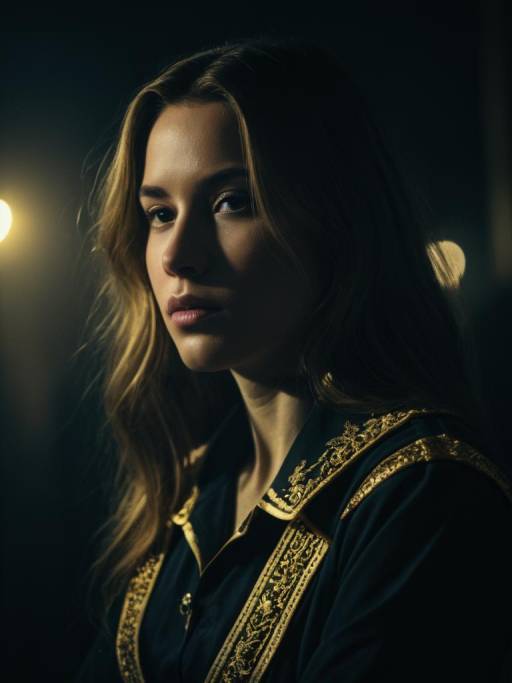 Seductive Maria Ross Cosplay Portrait
