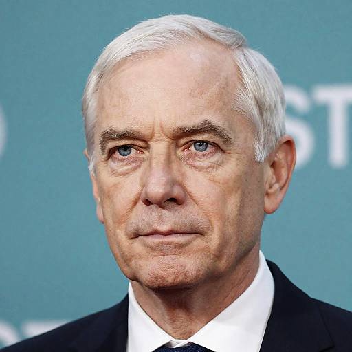 Portrait of Elderly Man in Suit