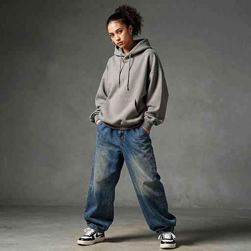 Urban Street Dancer in Winter Style