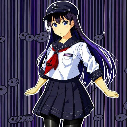 Illustration of Akatsuki kai ni (kancolle), kantai collection in the style of Kurowa