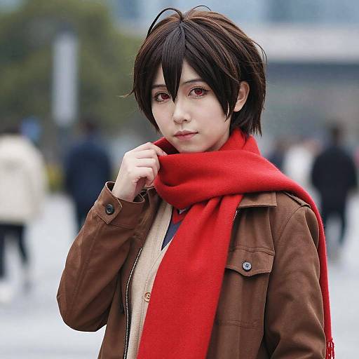Mikasa Ackerman Cosplay Portrait