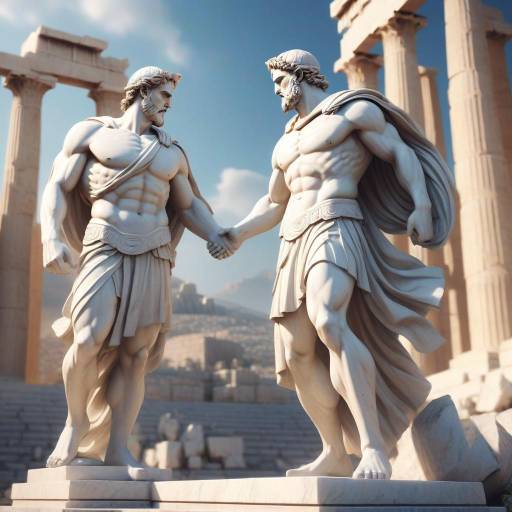 Greek Heroes Debate at the Acropolis