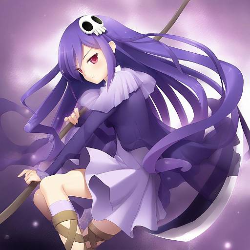 Illustration of Haqua d'rot herminium, kami nomi zo shiru sekai in the style of Mignon