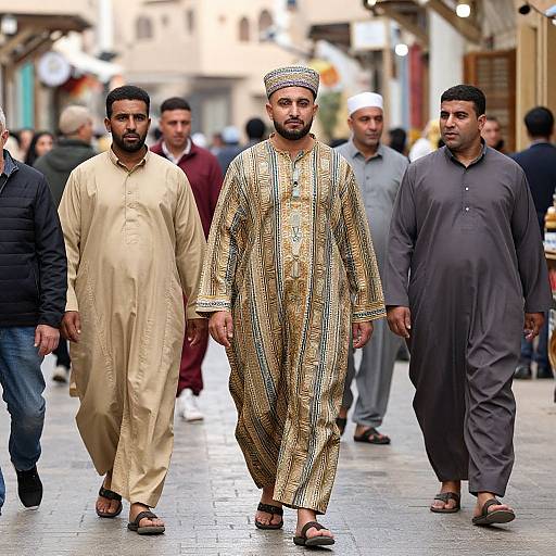 Modern Egyptian Men's Street Fashion