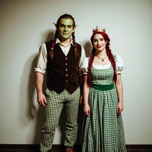 Fantasy Cosplay of Ogre and Princess