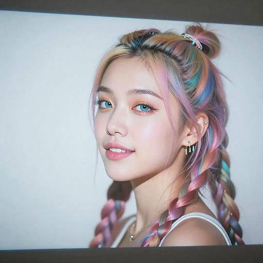 Realistic Projection Art Portrait