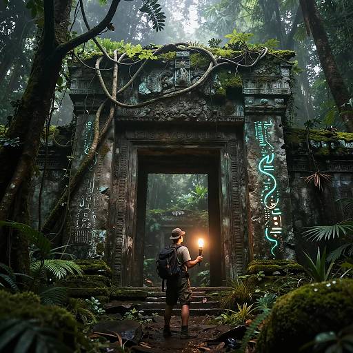 Ancient Lost Jungle Temple Adventure