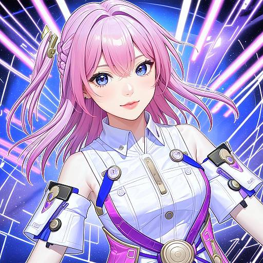 Illustration of Asta (honkai: star rail), honkai: star rail in the style of Sakimori dan