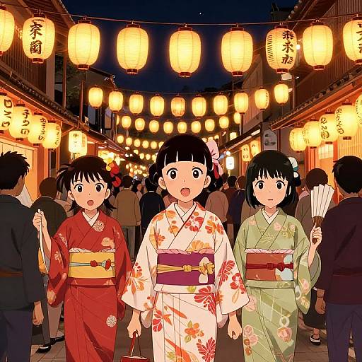 Sazae-san Festival Night Celebration
