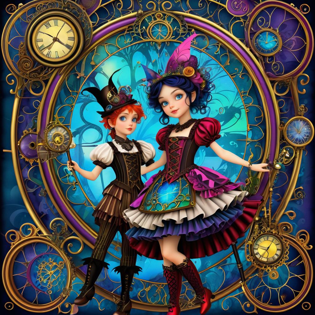 Whimsical Gothic Fairy Tale Characters