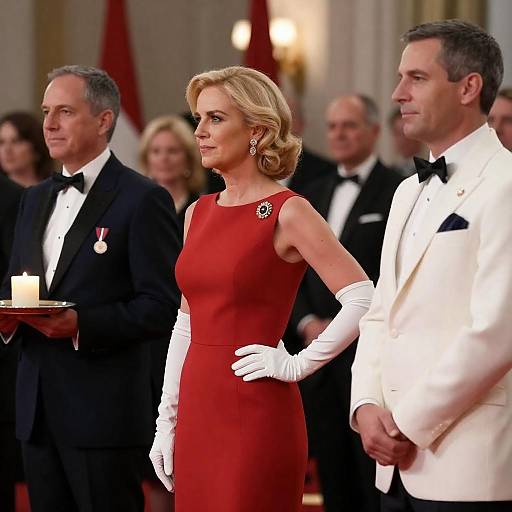 Formal Event with Elegant Guests