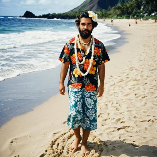 Hawaiian Roll Costume for Boy